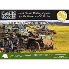 Plastic Soldier Co: 1/100 German Halftrack SDKFZ 251/c