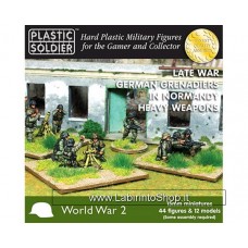 Plastic Soldier Co: 1/100 German Late war German Grenadiers in Normandy Heavy Weapons