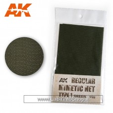 AK Interactive - AK8059 - Type 1 Green Regular Mimetic Net  