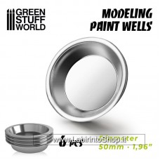 Green Stuff World Modelling Paint Wells x6