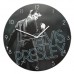 Elvis Presley Wood Wall Clock
