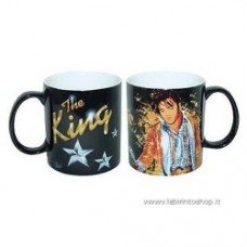 Elvis Presley The King Gold 14 oz. Mug