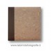 Album krispy Marron con velina 24x32x30 