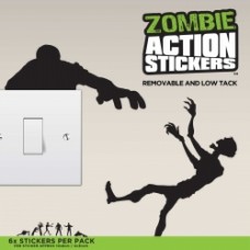 Action Stickers - Zombie