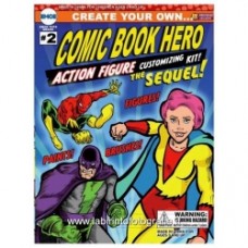 Create Your Own Comic Book Hero Action Figure Kit: The Sequel Set