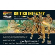 Warlord WWII British Infantry plastic boxed set