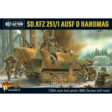 Warlord Sd.Kfz 251/1 ausf D halftrack plastic box set
