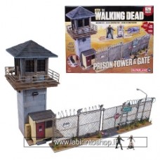 MCFARLANE TOYS Walking Dead Prison Tower & Gate Building Set