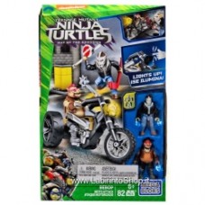Mega Bloks Teenage Mutant Ninja Turtles Out of the Shadows Bebop Moto Attack 32647