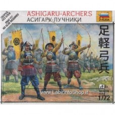 ZVEZDA Samurai Battles: Ashigaru-archers 1/72