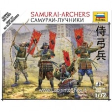 ZVEZDA Samurai Battles: Samurai Archers 1/72