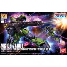 Bandai High Grade HG 1/144 Zaku I denim sheath column machine Mobile Suit Gundam THE ORIGIN Gundam model kits