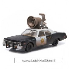 The Blues Brothers Bluesmobile 1974 Dodge Monaco 1:43 Scale Die-Cast Metal Vehicle with HORN