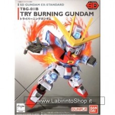 Bandai Sd-Ex 011 Try Burning Gundam Plastic Model Kit