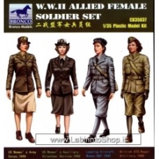 Bronco 1/35 WWII Allied Female Soldier
