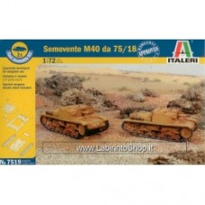 ITALERI WWII Semovente M40 da 75/18 1/72