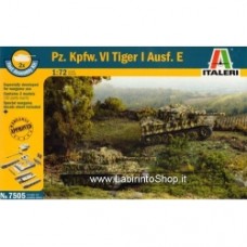 Italeri 7505 - Fast Assembly Kit - Pz.Kpfw. VI Tiger I 2pcs 1/72 Plastic Model Kit