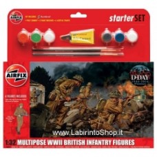 Airfix Wwii british infantry multipose gift set