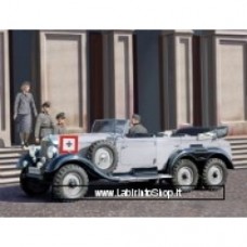ICM 1/35 WWII German G4 (1939 production), German Car with Passengers