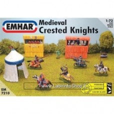 Emhar 7210 1/72 Medieval Crested Knights