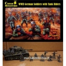 Caesar WWII German Soldiers with Tank Riders