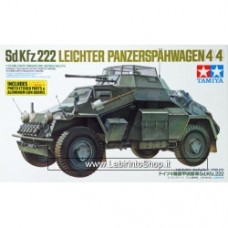 Tamiya 1:35 35270 German Sd.Kfz 222 Leichter Panzerspahwagen Plastic Model Kit