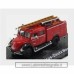 Magirus Deutz Tlf16 Mercur 125A Tanker Truck Fire Engine 1956 Red Black