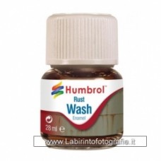 Humbrol AV0210 Enamel Wash Rust - 28ml Enamel Paint