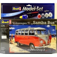 Revell Model Kit - VW T1 "Samba Bus" - 1:24 Scale
