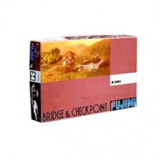 Fujimi 1:76 Scale Bridge and Checkpoint Set Model Kit 