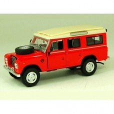 Cararama Diecast Model - Red Land Rover Series III 109 - 1:43 Scale