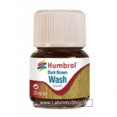 Humbrol 28ml Enamel Wash (Dark Brown)