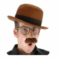 Steampunk Brown Bowler Hat