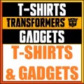 Transformers T-shirt e Gadgets