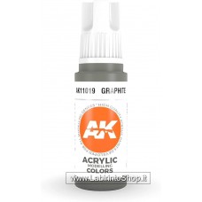 AK Interactive - Acrylic Colors 17ml AK11019 Graphite