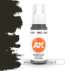 AK Interactive - Acrylic Colors 17ml AK11028 Smoke Black