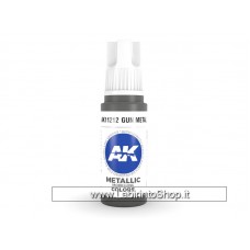 AK Interactive - Acrylic Colors 17ml AK11212 Gun Metal