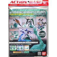 Bandai Action Base 2 Sparkle Clear Green