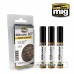 Ammo Mig Oilbrushes Set 7503 Ground Tones Set