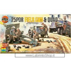 Airfix 25PDR Field Gun & Quad 1/72