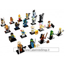 Lego minifigure serie Ninjago - Completa 20 pezzi
