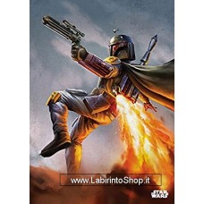 Star Wars Metal Poster Episode IV Boba Fett 10 x 14 cm