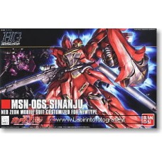 Bandai High Grade HG 1/144 MSN-06S Sinanju Gundam Model Kit