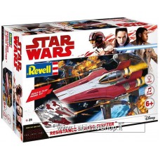 Star Wars The Last Jedi: Build & Play Model Kit: Resistance A Wing Red