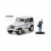 Greenlight 1:64 - The Hobby Shop Series 1 - 1991 Jeep Wrangler YJ Mail Carrier
