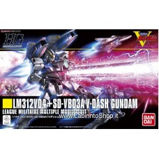 Bandai High Grade HG 1/144 V-Dash Gundam Model Kits