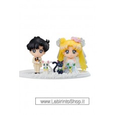Sailor Moon Petit Chara Mini Figure 4 Set Happy Wedding 6 cm