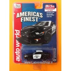 Auto World 1:64 2017 MiJo M&J Toys Exclusive 2017 FORD MUSTANG Police Patrol CHP