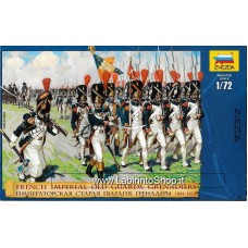 Zvezda 8030 1:72 - French Imperial Old Guards Grenadiers