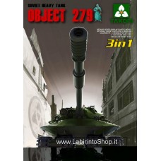 Takom 1:35 Soviet Heavy Tank Object 279 3 in 1 - Plastic Model Kit